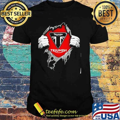 Hero With Logo Triumph Shirt
