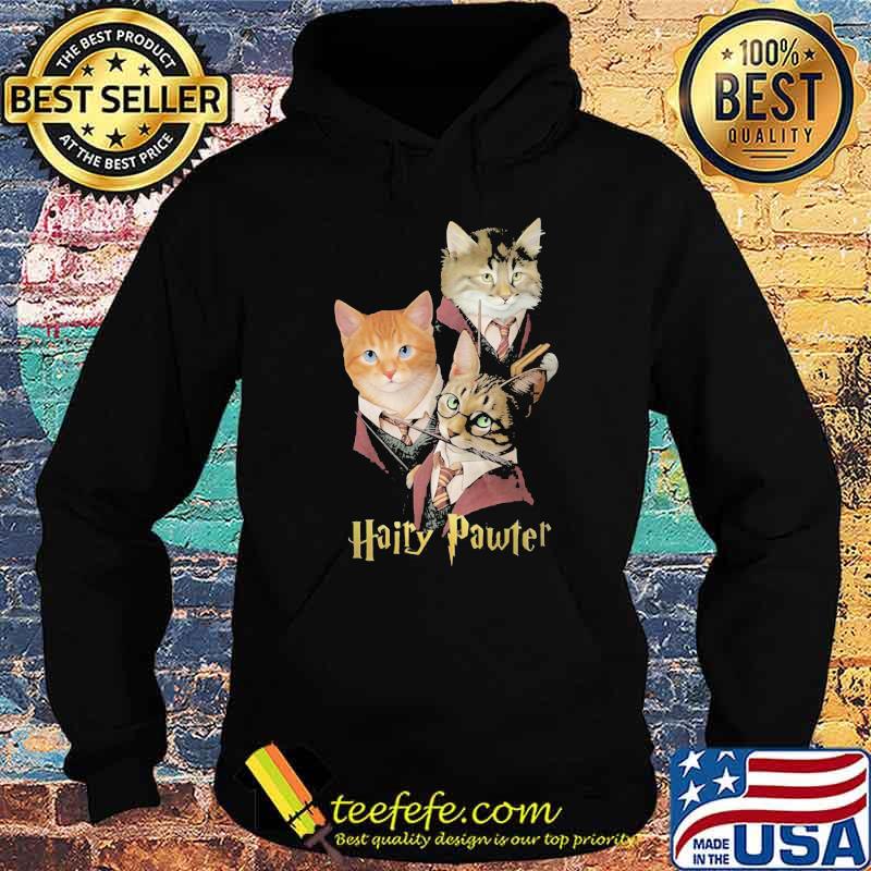 Hairy Pawter With Cats Shirt Hoodie Hairy Pawter With Cats Shirt Hoodie