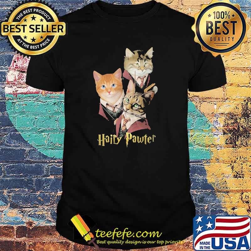 Hairy Pawter With Cats Shirt
