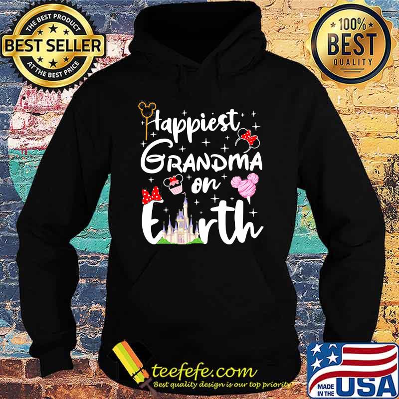 Happiest Grandma On Earth Disney Shirt Hoodie Happiest Grandma On Earth Disney Shirt Hoodie