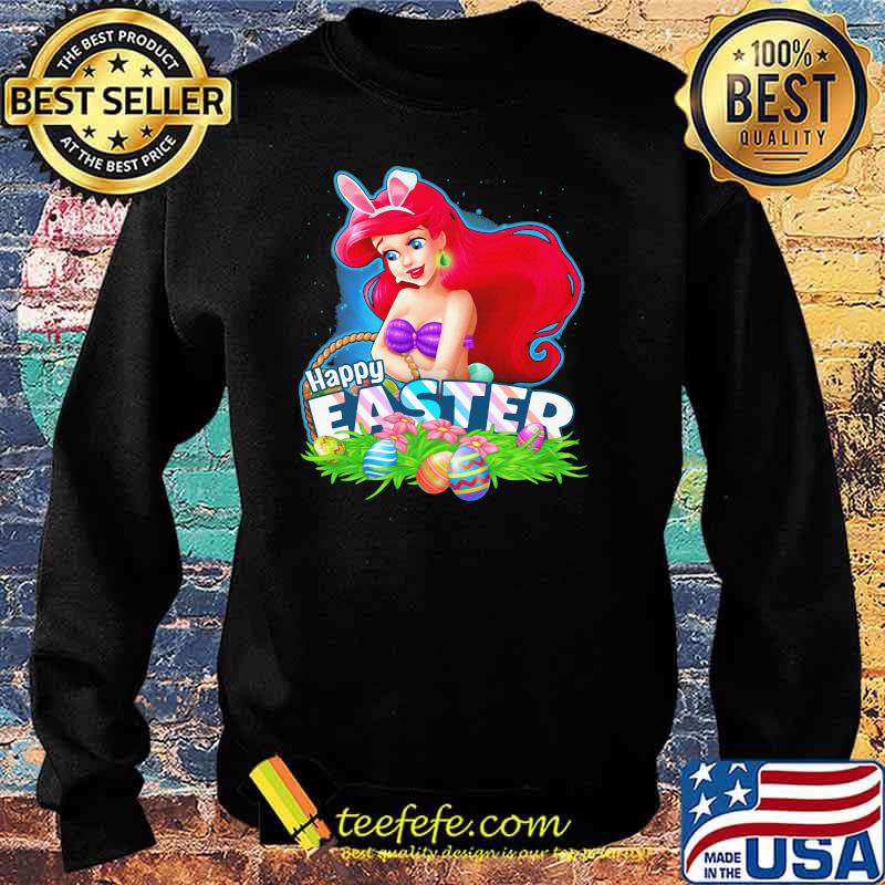 Happy Easter Day 2021 Egg Ariel Disney Shirt Sweater Happy Easter Day 2021 Egg Ariel Disney Shirt Sweater