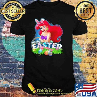 Happy Easter Day 2021 Egg Ariel Disney Shirt