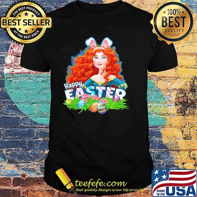 Happy Easter Day 2021 Egg Merida Disney Shirt