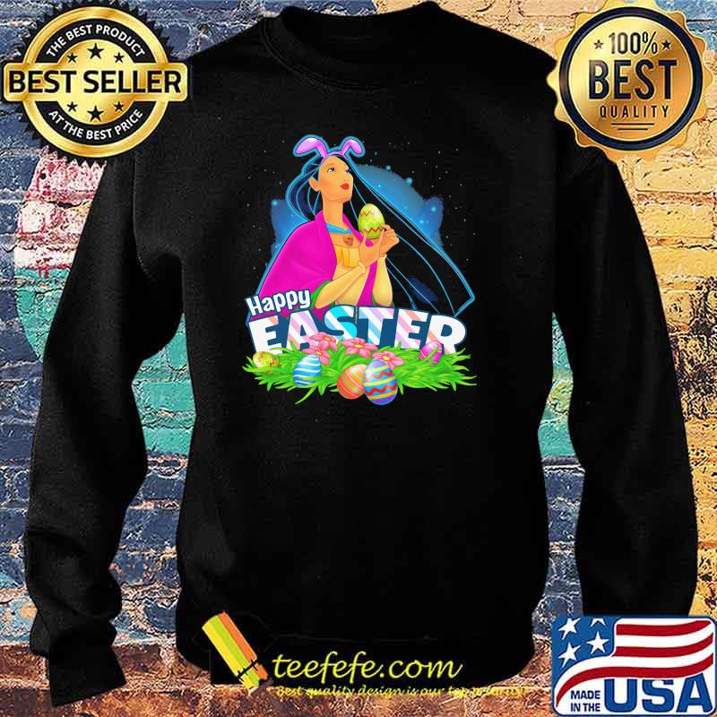 Happy Easter Day 2021 Egg Pocahontas Disney Shirt Sweater Happy Easter Day 2021 Egg Pocahontas Disney Shirt Sweater
