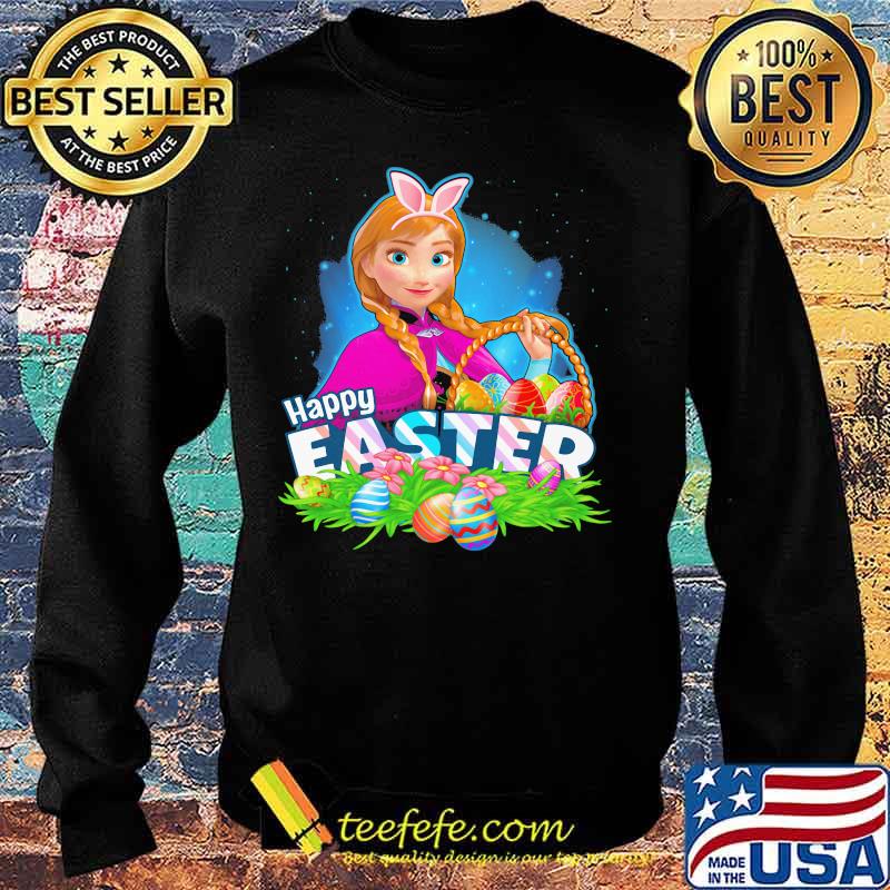 Happy Easter Day Egg Anna Ladies Disney Shirt Sweater Happy Easter Day Egg Anna Ladies Disney Shirt Sweater