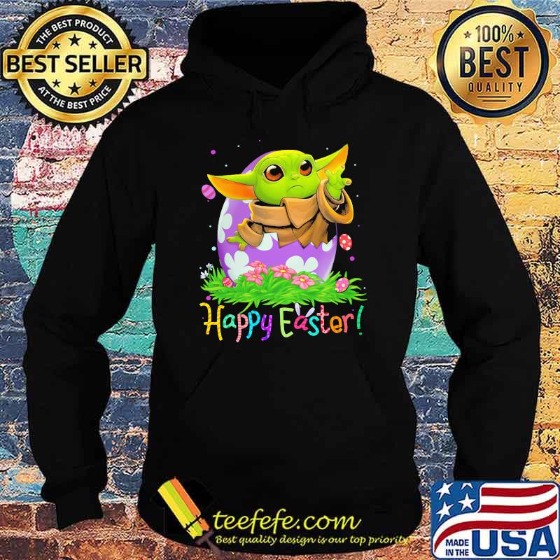 Happy Easter Day Egg Baby Yoda Shirt Hoodie Happy Easter Day Egg Baby Yoda Shirt Hoodie