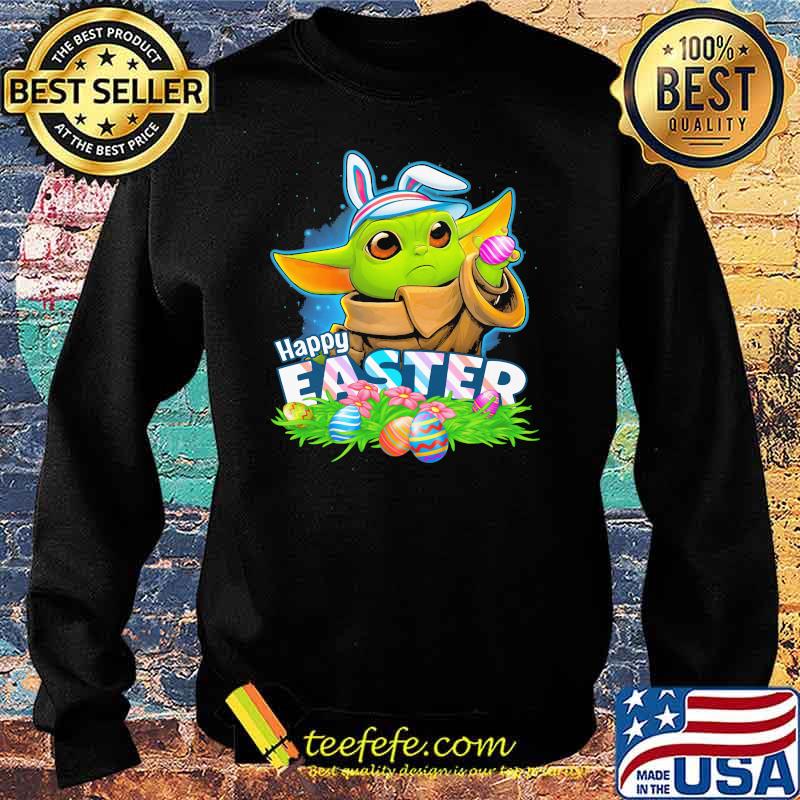 Happy Easter Day Egg Baby Yoda Star Wars Shirt Sweater Happy Easter Day Egg Baby Yoda Star Wars Shirt Sweater