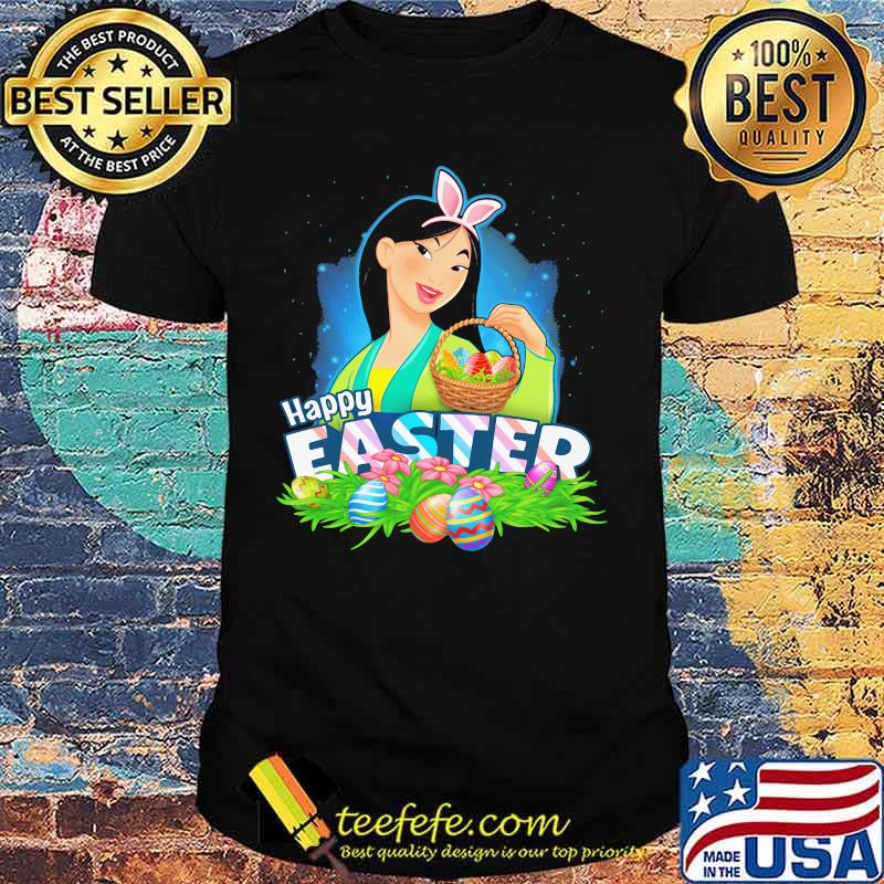 Happy Easter Day Egg Mulan Ladies Disney Shirt