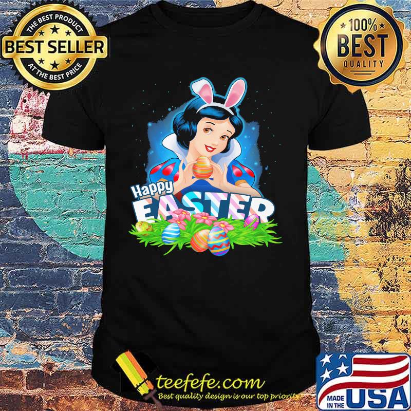Happy Easter Day Egg Snow White Ladies Disney Shirt
