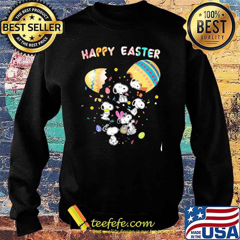Happy Easter Egg Snoopy Rabbit Shirt Sweater Happy Easter Egg Snoopy Rabbit Shirt Sweater