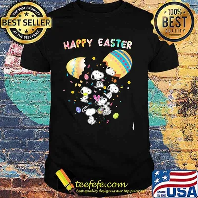 Happy Easter Egg Snoopy Rabbit Shirt