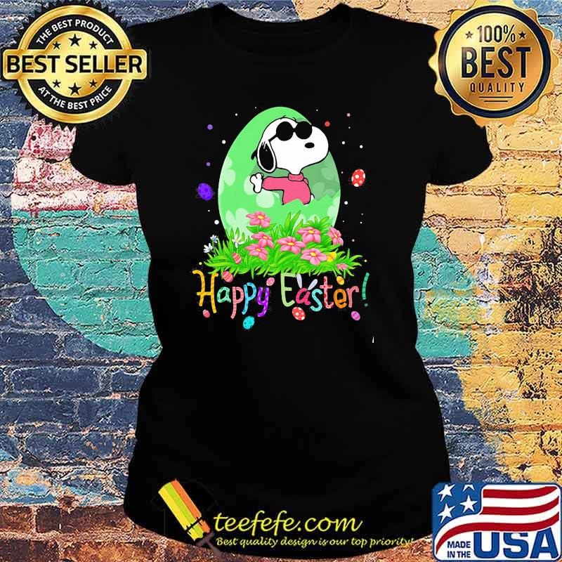 Happy Easter Egg Snoopy Shirt Ladies tee Happy Easter Egg Snoopy Shirt Ladies tee