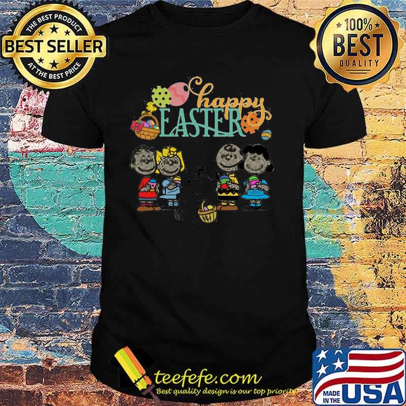Happy Easter Friends Of Snoopy Shirt