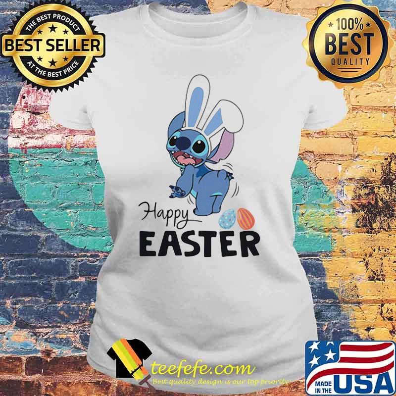 Happy Easter Stitch Shirt Laides tee Happy Easter Stitch Shirt Laides tee