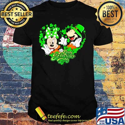 Happy St Patricks Day Irish Mickey Mouse Disney Shirt