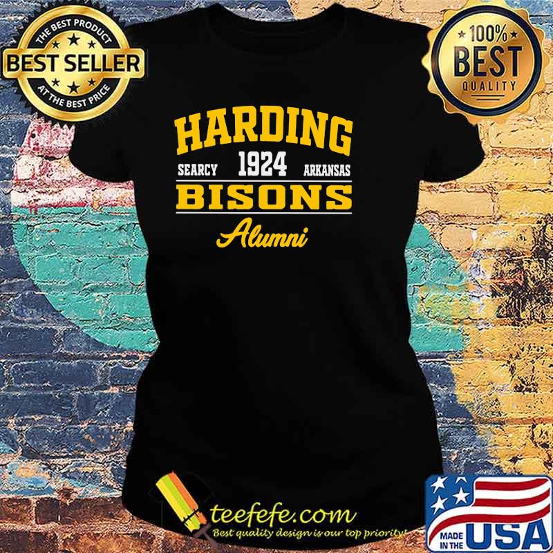 Harding Bisons Alumni Searcy Arkansas 1924 Shirt Ladies tee Harding Bisons Alumni Searcy Arkansas 1924 Shirt Ladies tee