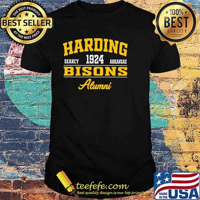 Harding Bisons Alumni Searcy Arkansas 1924 Shirt