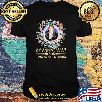 Harry Potter 23rd Anniversary 1997 2020 Thank You For The Memories Signature Shirt
