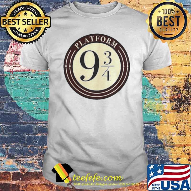 Harry Potter Platform 9 And 34 Simple Logo Shirt Harry Potter Platform 9 And 34 Simple Logo Shirt