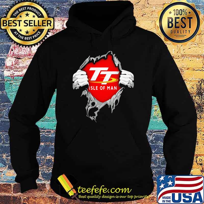 Hero With Logo Isle Of Man Shirt Hoodie Hero With Logo Isle Of Man Shirt Hoodie