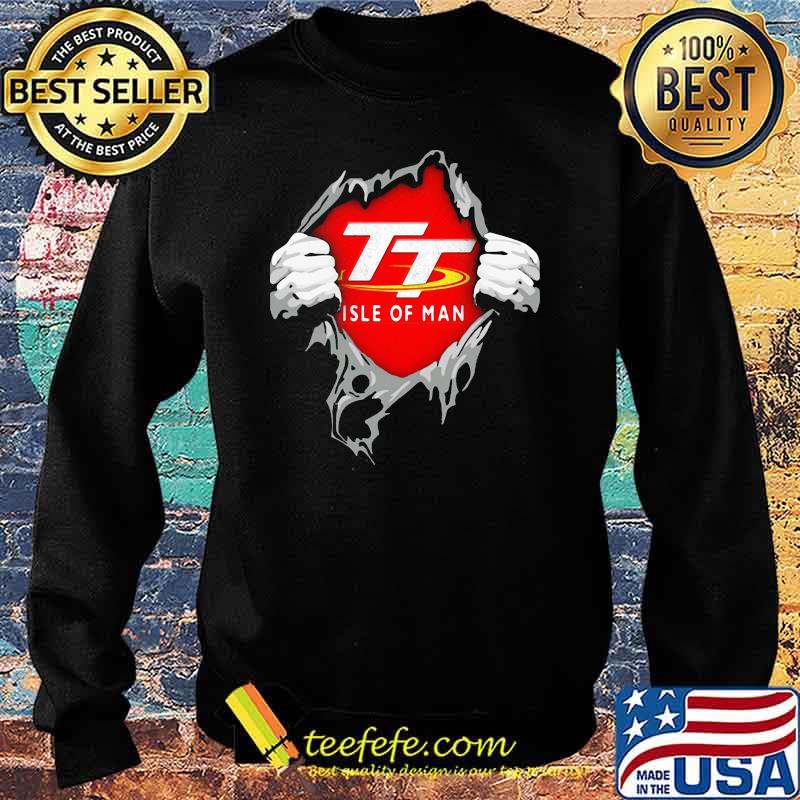 Hero With Logo Isle Of Man Shirt Sweater Hero With Logo Isle Of Man Shirt Sweater