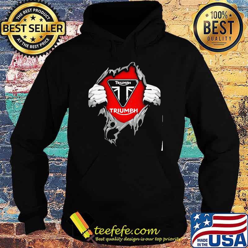 Hero With Logo Triumph Shirt Hoodie Hero With Logo Triumph Shirt Hoodie