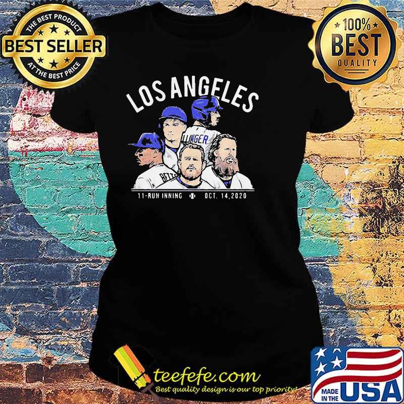 Impressive Los Angeles 11 Runnning Baseball Player Team Shirt Ladies tee Impressive Los Angeles 11 Runnning Baseball Player Team Shirt Ladies tee