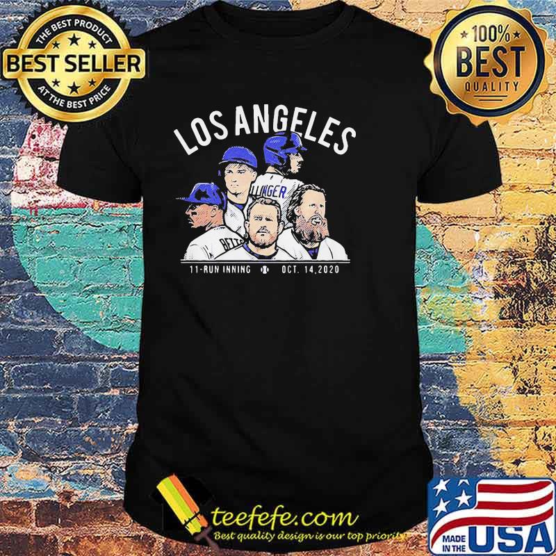 Impressive Los Angeles 11 Runnning Baseball Player Team Shirt
