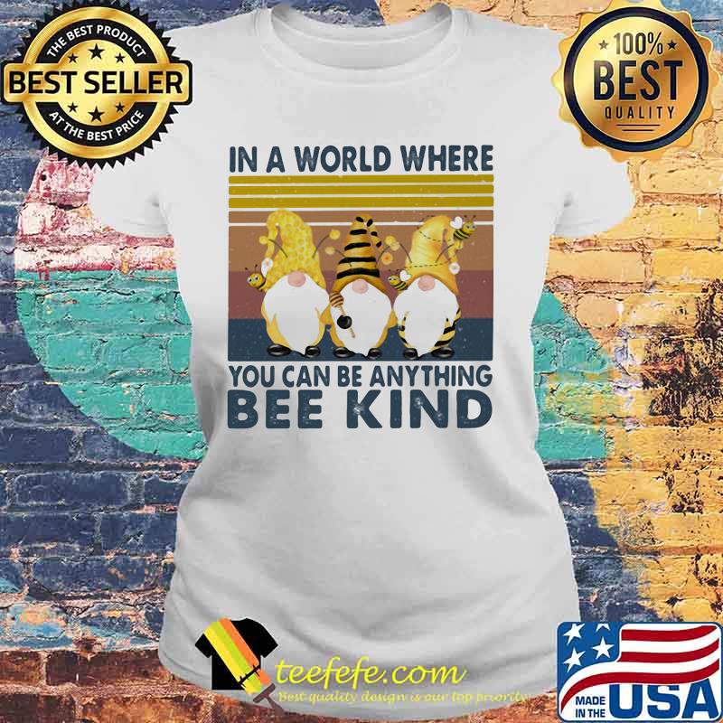 In A World Where You Can Be Anything Bee Kind Vintage Shirt Laides tee In A World Where You Can Be Anything Bee Kind Vintage Shirt Laides tee