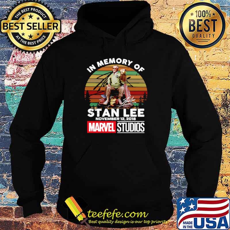 In Memory Of Stan Lee November 12 2018 Marvel Studios Signature Vintage Hoodie In Memory Of Stan Lee November 12 2018 Marvel Studios Signature Vintage Hoodie