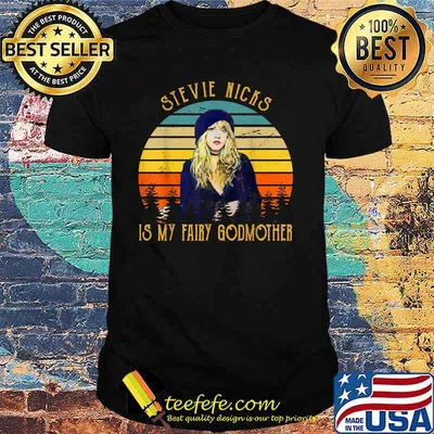 Is My Fairy Godmother Stevie Nicks Legends Music Vintage Shirt