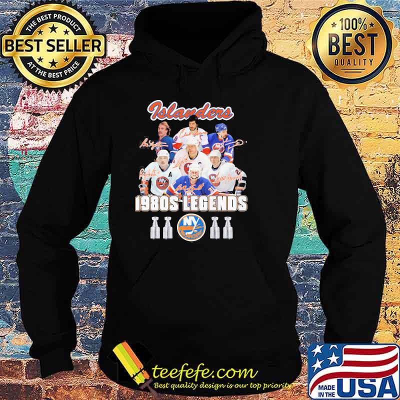 Islanders 1980s Legends Football Shirt Hoodie Islanders 1980s Legends Football Shirt Hoodie