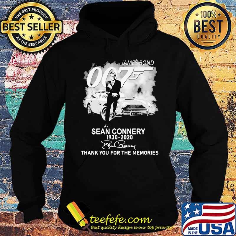 James Bond Sean Connery 1930 2020 Thank You For The Memories Shirt Hoodie James Bond Sean Connery 1930 2020 Thank You For The Memories Shirt Hoodie