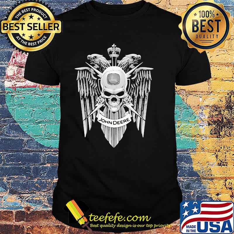 John Deere Logo Symbol Skull Wallpaper Shirt John Deere Logo Symbol Skull Wallpaper Shirt