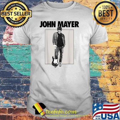 John Mayer Playing Guitar Music Shirt