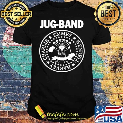 Jug Band Charlie Emmet Wendell Hervey shirt