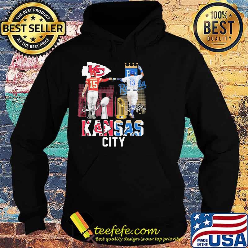 Kansas City And Royals Football Shirt Hoodie Kansas City And Royals Football Shirt Hoodie