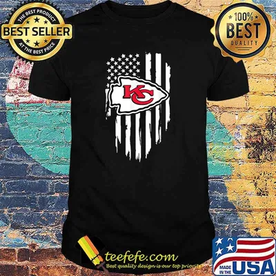 Kansas City Fan Football Love Chief Flag Usa Shirt