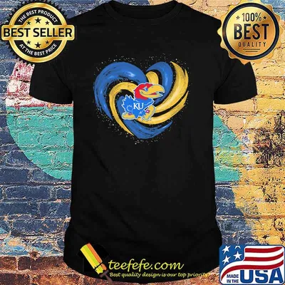 Kansas Jayhawks KU Baseketball Shirt