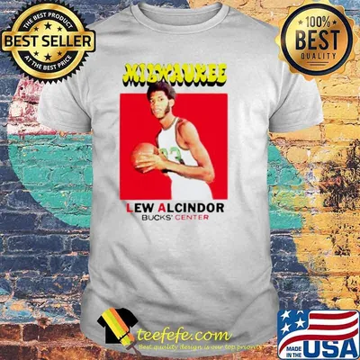 Kareem Jabbar Milwaukee lew alcindor buck’s center shirt