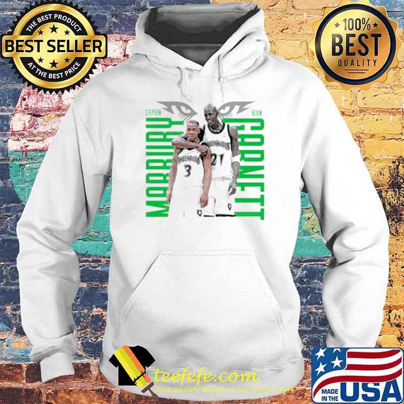 Kevin Garnett and Stephon Marbury Minnesota Timberwolves Hoodie Kevin Garnett and Stephon Marbury Minnesota Timberwolves Hoodie