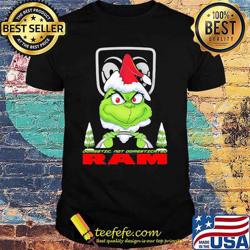 Grinch Biker Car Domestic Not Domesticated Ram Trucks Shirt