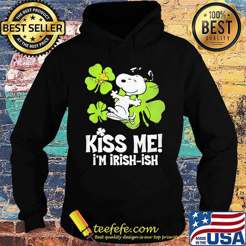 Kiss Me I’m Irish Snoopy And Woodstock Patricks Day Shirt Hoodie Kiss Me I’m Irish Snoopy And Woodstock Patricks Day Shirt Hoodie