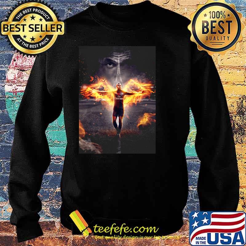 Kylian Mbappe Eagle Wings Fire Shirt Sweater Kylian Mbappe Eagle Wings Fire Shirt Sweater