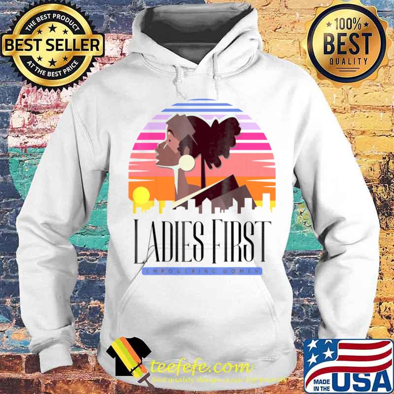 LADIES FIRST Vintage Shirt Hoodie LADIES FIRST Vintage Shirt Hoodie