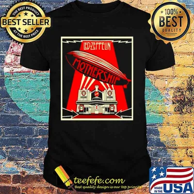 Led zeppelin mothership shirt