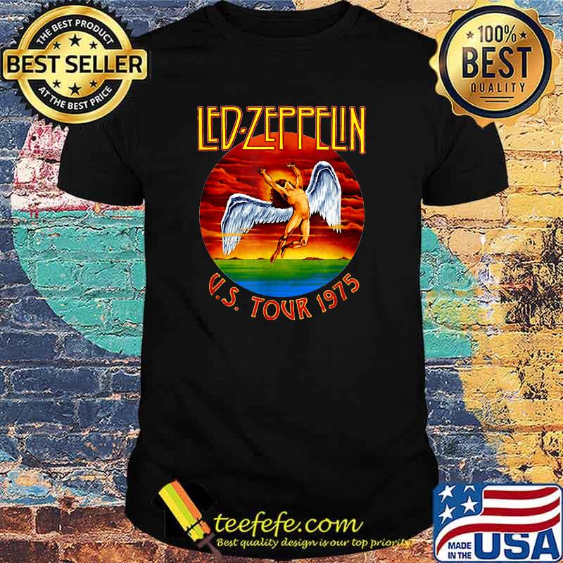 Led zeppelin us tuor 1975 sunset shirt