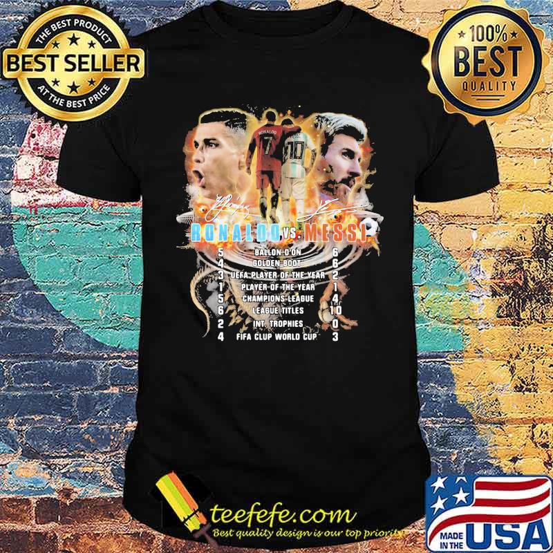 Legends Football Messi And Ronaldo Signature Shirt
