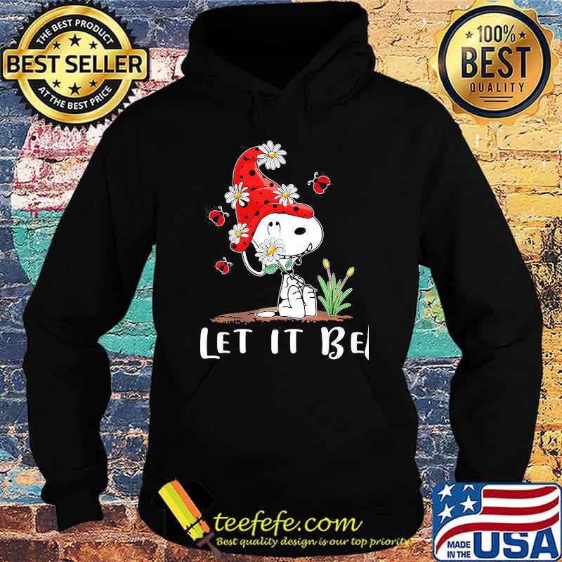 Let It Be Snoopy Wear Hat Gnome Shirt Hoodie Let It Be Snoopy Wear Hat Gnome Shirt Hoodie