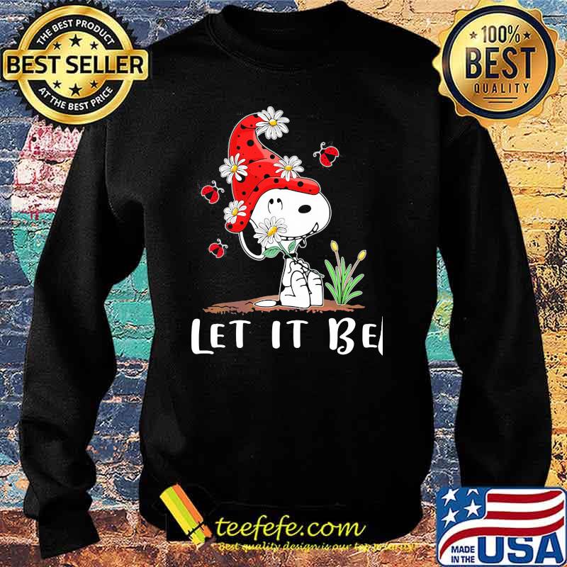 Let It Be Snoopy Wear Hat Gnome Shirt Sweater Let It Be Snoopy Wear Hat Gnome Shirt Sweater